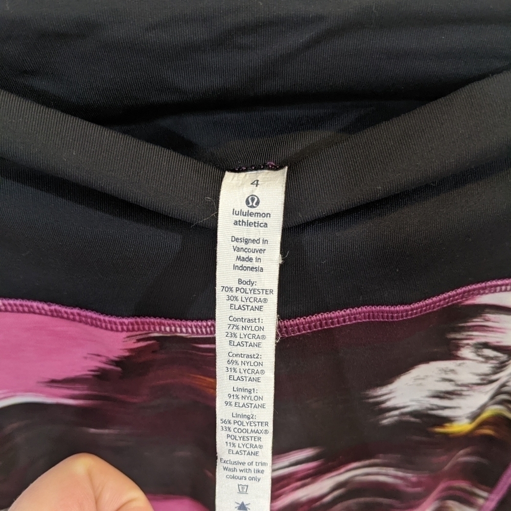 Lululemon | Speed Tight IV In Wind Berry Rumble - Picture 9 of 11